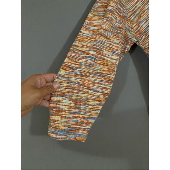 Soleillee Multicolored Pullover Hoooded Sweater Size 2X NWOT - Picture 3 of 6